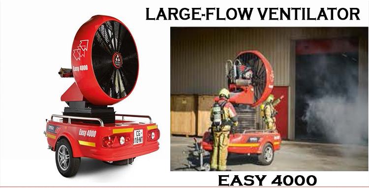  Mobile large-volume ventilation system
